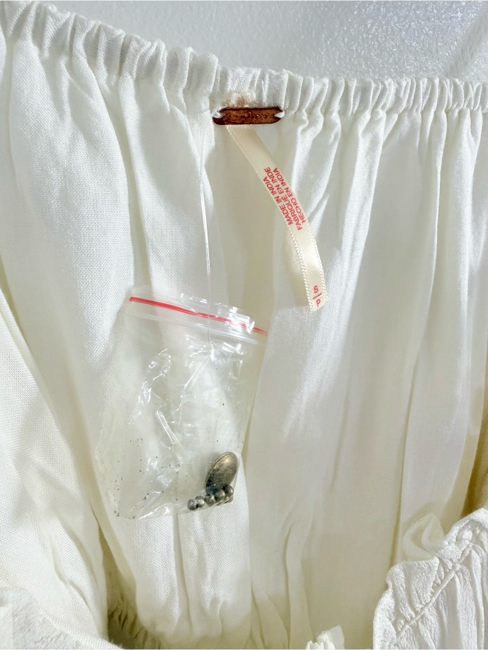 Free People Virgo Ivory Studded Camisole NWT - Picture 6 of 6